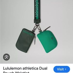 Lululemon Dual Pouch Wristlet